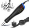 Weytoll Pistola ad Aria Calda 600W, Set di Strumenti di Saldatura Portatile Display Digitale LCD con 7 ugelli per la Saldatura SMD SMT Strumento di Riparazione Saldatura