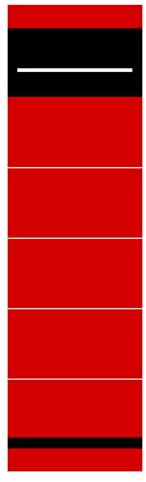 50 Stück Rot Rückenschilder Ordner Ordner Etiketten Breit Rot Ordner Rückenschilder Selbstklebend Ordnerrücken Selbstklebend Ordnerrücken Aufkleber zum Bedrucken für 5.4 * 19cm 8 cm Breit Ordner