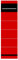 50 Stück Rot Rückenschilder Ordner Ordner Etiketten Breit Rot Ordner Rückenschilder Selbstklebend Ordnerrücken Selbstklebend Ordnerrücken Aufkleber zum Bedrucken für 5.4 * 19cm 8 cm Breit Ordner