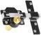 Both Side Door Lock 50mm Long Throw Gate Lock – Heavy Duty Rim for Wooden Garden Gates, Sheds & Doors – Double-Sided Key Lockable – Stainless Steel Housing – 5 Keys – Anti-Theft Security