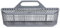 Open Grid Design Dishwasher Cutlery Basket, Easy Access Baby Bottle Dishwasher with Different Sized Holes,Maximizing Space Savings, Suitable for GE WD28X10128, ABS Material,