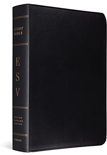 ESV Study Bible (Bonded Leather, Black)