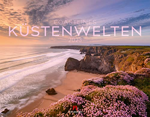Küstenwelten Kalender 2023, Wandkalender im Querformat (54x42 cm) - Natur- und Landschaftskalender, Meer und Küsten