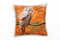 Paul Sinus Art Tiere, Eule, braun, orange Deko Kissen 40x40cm für Couch Sofa Lounge Zierkissen - Dekoration zum Wohlfühlen