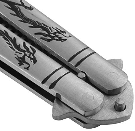 Ran's L - Outil Pliant - en Acier Inoxydable CSGO sans vis - Poignée Dragon CS/HDD20