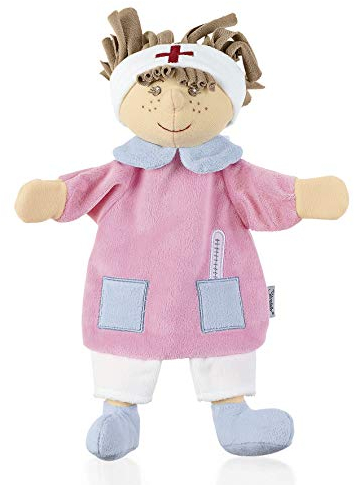 Sterntaler 3602030 Handpuppe Krankenschwester, Ideal für Puppentheater und Rollenspiele, 28 x 26 x 10 cm, Mehrfarbig