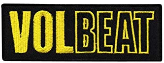 Volbeat Gold Aufnäher Besticktes Patch zum Aufbügeln Applique