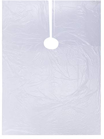 100 Stück Friseurumhänge Einweg Friseur Umhang Transparente Wasserdichte Haarschnittschürze Friseursalons für Unisex Erwachsene Kinder 130 x 92cm