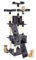 Cat Tree by Cozy Pet - 170cm Large Multi-Level Cat Tower, Heavy Duty Natural Sisal Scratching Posts, Stable Climbing and Activity Centre, Kitten Tree Tower for Indoor Cats | CT04-Dark Grey
