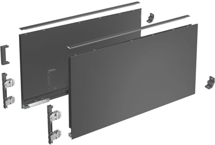 AvanTech YOU Set Zarge, Höhe 251 mm x NL 350 mm, anthrazit, links und rechts_Artikel _ 9255353