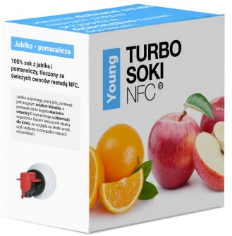 Apfel-Orangensaft 5L NFC-gepresste TURBO-SÄFTE