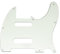 Musiclily Pro 8 Löcher SS Gitarre Tele Schlagbrett Pickguard für USA/Mexico Fender Deluxe Nashville Telecaster E-Gitarre, 3-lagig Aged White