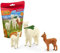 schleich 42544 Alpakafamilie, für Kinder ab 3+ Jahren, WILD LIFE - Spielset