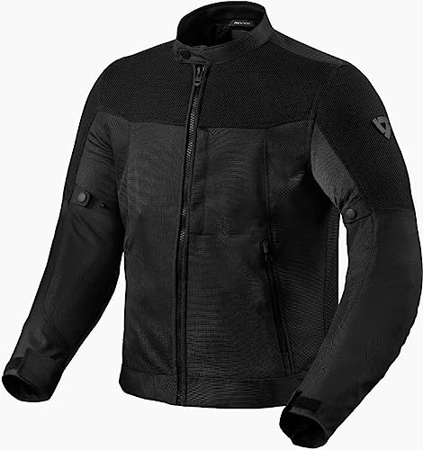 Revit Vigor 2 Motorrad Textiljacke, schwarz, M