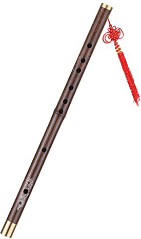 ERYUE flûte, Professional Bambou Noir Dizi flûte Traditionnelle Chinoise Main Bois Musical Instrument clé de C Level Study