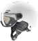 uvex Wanted Visor Pro Variomatic Skihelm (58-61 cm, 11 white matt)