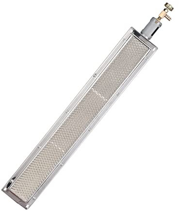 NICCOO Bruciatore Ceramica Gas Piastra, griglia bruciatore Ceramica infrarossi Gas Grill Barbecue, Burner Cottura Barbecue Ricambi