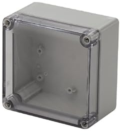 Weidmüller MPC 17/17/10 trsp Universal-Gehäuse 175 x 175 x 100 Polycarbonat Lichtgrau, Transparent