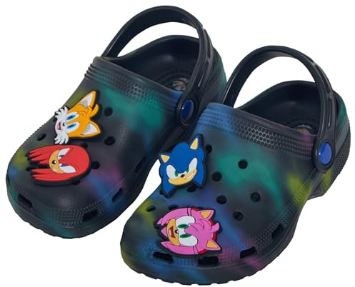 Sonic The Hedgehog Boys Clogs 12 UK Child