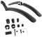 BESPORTBLE Mudguard Hinten 1 Paar Fahrrad Spritzschutz Hinten Mountainbike Schutzblech Hinten Heck Kotflügel Fahrradreifen Kotflügel Universal- Verstreute Perlen PVC