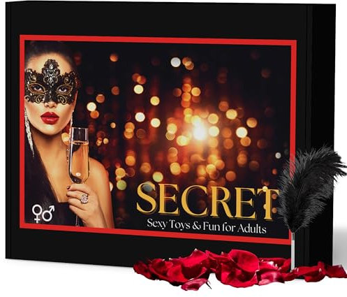 Liebesbox für Paare Sex Fun Box Knisterkiste Hot Sexspielzeug Sex für Erwachsene Erotisches Verwöhnset Sexy Geschenkbox Erotisch für Paare Erotiek Secret Zubehör Liebesspielzeug