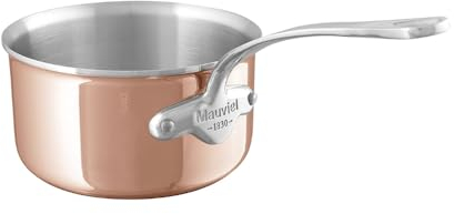 Mauviel M'6 S Saucenpfanne mit Griff aus gegossenem Edelstahl, 5,7 l
