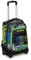 Mitama Trolley DR Junior Schule Road to Win, mit Mega-Fach und Doppelgriff, Schwarz und Grün, Grundschule und Freizeit, Kinder Jungen, Schwarz, Taglia Unica, schultrolley