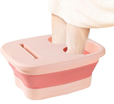 Huayeex Foot SPA Bath Tub - Foldable Foot Massager Basin for Pedicure & Stress Relief