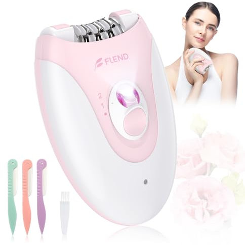 Epilierer Damen, Gesichtsepilierer Damen 36 Pinzetten mit LED-Licht, Kabellose Epilierer Gesicht & Körperhaarentfernung, Elektrischer Epilierer Haarentfernungsgerät für Gesichts Körper Bikini Bein