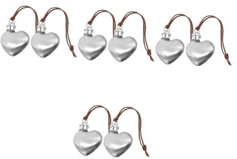 Amosfun 4sets Color Gradient Kettle Drinking Flask for Women Discreet Mini Portable Wine Bottle Hip Flask for Travels Coffee Cup Whiskey Flask Wine Glasses Cups Stainless Steel 2pcs*4