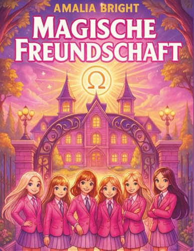 Magische Freundschaft: Die erste Geschichte von fünf Freundinnen und ihren magischen Einhörnern mit Seiten zum Lesen und Ausmalen. (Magic Friendship Coloring Books)
