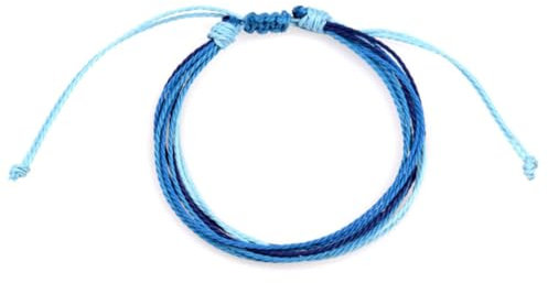 Healvian 24piezas Pulsera De Cera Colorida Ajustable Decoración Para Mujeres y Hombres