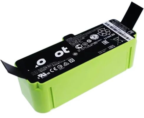 JKDND 1800mAh 14.4V 600 700 800 900 Series Li-ION Battery Replacement Compatible avec Roomba960980890860 801780DZ 80ğ6392 Vacuum Cleaner Battery Pack
