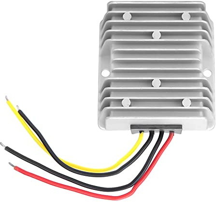 Baxnore Convertidor de Voltaje CC 36V48V a 24V 10A 240W Módulo de Transformador Reductor Impermeable a Prueba de Polvo a Prueba de Golpes para Equipos industriales electrónicos aut