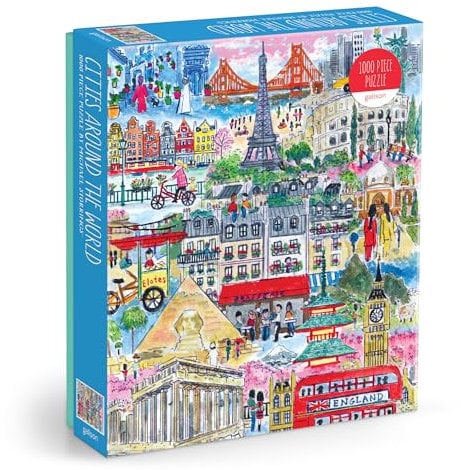 Michael Storrings Cities Around The World 1000 Piece Puzzle
