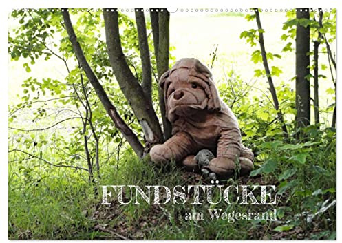FUNDSTÜCKE am Wegesrand (Wandkalender 2026 DIN A2 quer), CALVENDO Monatskalender: SKURRILES, ALTES oder WITZIGES am Wegesrand ... (CALVENDO Spass)