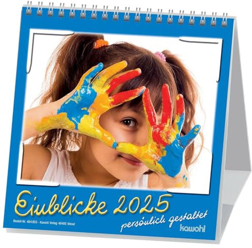 Einblicke 2025: Kalender zum Selbergestalten