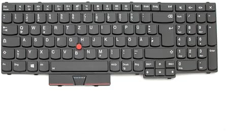 IPC-Computer Lenovo ThinkPad P51 (20HH/20HJ/20MM/20MN) Original Tastatur DE (deutsch) schwarz mit Backlight und Mouse-Stick