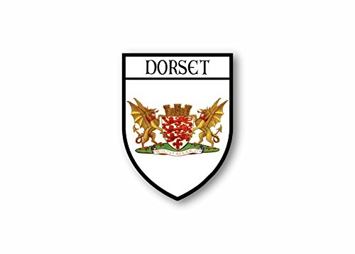 Aufkleber sticker autoaufkleber auto wappen schild flagge stadt dorset r2