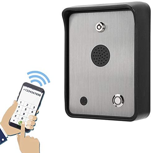 Opener Access Controller, GSM-Audio-Gegensprechanlage mit Doppelalarm, regensicherer Access Controller für Einzelhaustür und Tor.