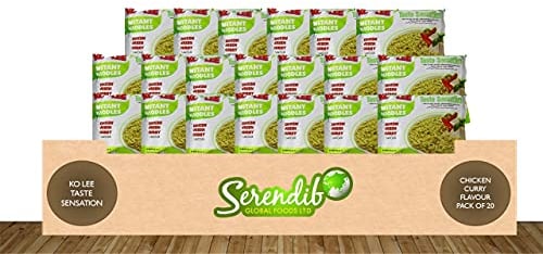 Ko-Lee Taste Sensation Instant Noodles Chicken Green Curry Flavour 85g | Pack of 20