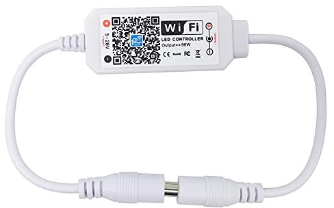 Ruluti Magic Home DC5-28 V Wireless Mini WiFi Controller dimmerabile Dimmable Controller LED Singolo per 2835 5050 5630 5730 LED Strip Light