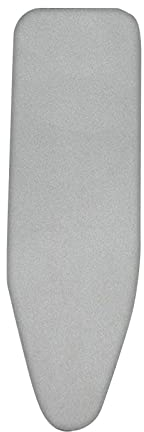 Sharplace Housse de Table à Repasser 120x40cm pour Fer à Repasser à Vapeur, Fait en Coton Confortable et élastique, Housse de Planche à Repasser Grise