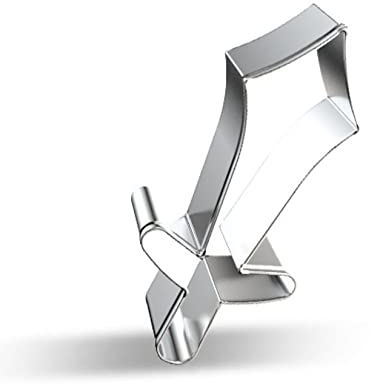 WJSYSHOP Ausstechform in Militärschwert-Form