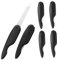 Healeved 6pcs Folding Nail File Fingernail Files Metal Fingernail Emory Boards Nail Art Supplies