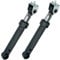 2 Pieces Shock Absorber for Washing Machine 100N Ø13mm Length 298mm–200mm with Original Code 482000023502 C00140670 for Whirlpool for Indesit for Ariston - MADE IN EU - Warranty 10 Years - MONTERAL