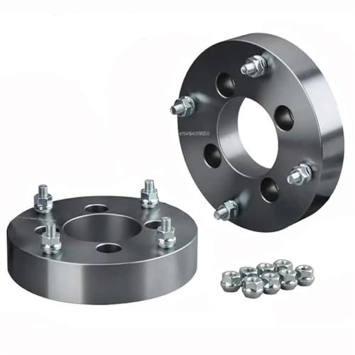 DZSJFGAIS Verbreiterte Spurverbreiterung Für ATC250R Für Foreman 400 450 500 4x110mm Bis 4x156mm ATV Hubcentric Spurverbreiterungen Adapter 1,5 Mit 3/8-24 Bolzen Distanzscheibe(2PC)