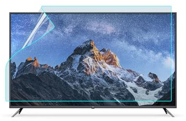 KELUNIS Protector De Pantalla para TV De 32 A 75 Pulgadas PelíCula Antirayaduras Y Luz Azul Protector De Pantalla Antirreflejo para TV para LCD Led 4k OLED,50in 1095x616mm