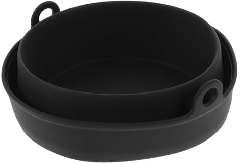 HEMOTON Rivestimento per Barile di Olio per Barbecue Griglia Secchio per Olio Pieghevole Pieghevole per Grasso da Cucina Rivestimento per Secchio -Gocce Rivestimento