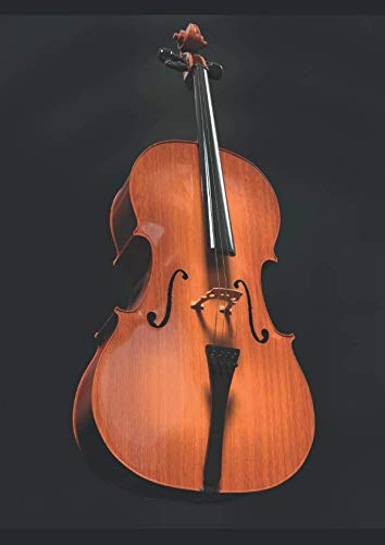 Blanko Notenbuch für Cello Spieler & Komponisten: A4 Notenpapier / Notenheft blanko für Cello & Kontrabass Spieler